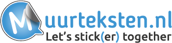 Logo Muurteksten.nl - Muurstickers voor iedere kamer, raam en deur.