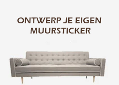 Ontwerp je eigen muursticker op muurteksten.nl